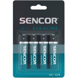 Sencor Baterija LR06 AA 4BP Alkalna 4/1 u