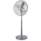 Retro stoječi ventilator Proklima (srebrn, premer: 40 cm, 50 W, 3700 m³/h) | Shoptok.si