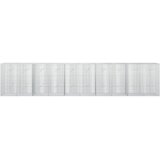  Gabion s žicom debljine 3,5 mm i mrežom 5x2,5 cm 500x20x100 cm | shoptok.hr