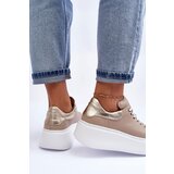Boto Women's Leather Platform Sport Shoes Beige Lemar 10150 | shoptok.hr
