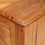  Konzolna stolica Smeđa 110 x 30 x 80 cm Čvrsto drvo akacije | shoptok.hr