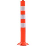 Cestovni stupovi za kontrolu prometa 5 kom plastični 75 cm | shoptok.hr