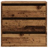  Kutna komoda s ladicama boja staro drvo 60x41x58 cm drveni | shoptok.hr