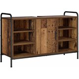 Set ormarića za kupaonicu 4 kom. Staro drvo 40 x 36 x 181 cm - Staro drvo Ormar ispod sudopera (1 vrata i 2 police) + viseći orm | shoptok.hr