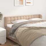  Uzglavlje s ušima boja cappuccina 163x23x78/88 cm umjetna koža | shoptok.hr