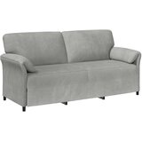  Set sofe 2 kom. Svjetlosiva Baršun | shoptok.hr