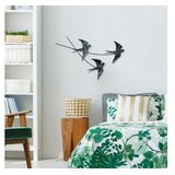 WALLXPERT Zidna dekoracija Wallow 3, 42x70 cm, Crno-tirkizna | Eponuda.ba
