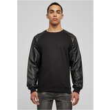 UC Men Imitation Raglan Leather Crew blk/blk | Shoptok.si