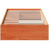  Dnevni krevet bez madraca voštano smeđi 100x200 cm od borovine | Eponuda.com