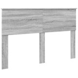  Okvir za krevet S LED lampica Siva Sonoma 160 x 200 cm - Sivi hrast sonoma 160 x 200 cm | shoptok.hr