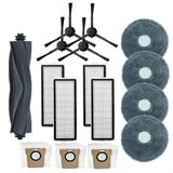 INORCO 16 kosov za robotski sesalnik L10S Pro/RLS6L/S10+, deli robotskega sesalnika, vrtljiva krtača, stranska krtača, filter, krpa, vrečka za prah, (21848832) Cene