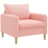 XL fotelja Ružičasta Bouclé | shoptok.hr