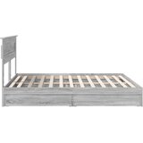  s od storage Siva Sonoma 200 x 200 cm Konstruirano drvo | shoptok.hr