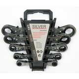 Silver 5 Delni Set viličasto-obročnih ratchet ključev z ragljo 6-22mm, (20373393) | Shoptok.si
