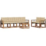  Set vanjskih sofa 7 kom. Prirodna i bež | shoptok.hr
