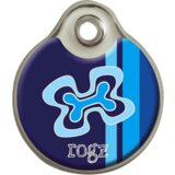 Rogz ID privezak za pse Indigo Bone Cene
