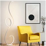  Ondaluce - LED prigušiva stojeća lampa FLOK LED/44W/230V 152 cm bela | Eponuda.com