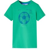 vidaXL Otroška majica s kratkimi rokavi zelena 140 Cene
