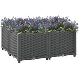 Povišena gredica 80x80x38 cm od polipropilena | shoptok.hr