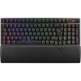 Asus ROG Strix Scope II 96 Wireless keyboard Gaming USB + RF Wireless + Bluetooth QWERTZ German Black | shoptok.hr