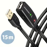 ADR-215 aktivni USB 2.0 produžni kabel 15 m