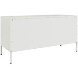 TV ormarić bijeli 100,5 x 39 x 50,5 cm čelični | shoptok.hr