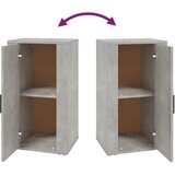  Komoda siva boja betona 40 x 33 x 70 cm od konstruiranog drva | shoptok.hr