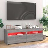 TV ormarići 2 kom s LED svjetlima boja hrasta sonome 60x35x40cm | shoptok.hr