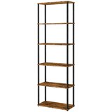 Songmics Polica 23,8x60x173,4 cm rjava, (5000250205) Cene