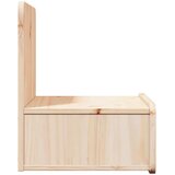  Noćni ormarić 2 pcs Smeđa 44 x 32,5 x 40 cm Masivna borovina | shoptok.hr