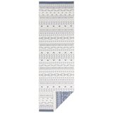NORTHRUGS Plavo-krem vanjski tepih Cuba, 80 x 250 cm | Shoptok.si