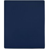 vidaXL Plahta s gumicom od žerseja modra 160x200 cm pamučna | shoptok.hr