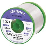 Stannol S321 2\,0% 2\,0MM SN99\,3CU0\,7CD 500G spajkalna žica\, neosvinčena neosvinčeni\, tuljava Sn99\,3Cu0\,7 ORH1 500 g 2 mm, (20395347) Cene