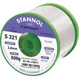 S321 2\,0% 2\,0MM SN99\,3CU0\,7CD 500G spajkalna žica\, neosvinčena neosvinčeni\, tuljava Sn99\,3Cu0\,7 ORH1 500 g 2 mm, (20395347)