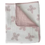 LILLO & PIPPO Baby Textil prekrivač od muslina Leptirići, 85x100