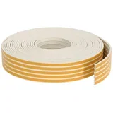 Samoljepiva brtvila za prozore Bijela 15 x 8 mm 12 m EPDM pjena - Bijela 12 m E-profil 15 x 8