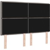  Uzglavlje Linije Dizajn Taupe 140 cm Tkanina | shoptok.hr