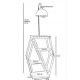 Opviq sembol ceviz lambader retro 3 Baslıklı lampa | ePonuda.com