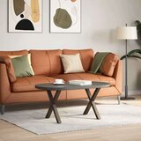  Noge kavne mize v obliki črke X 2 kosa 60x(42-43) cm jeklo, (21828586) | Shoptok.si
