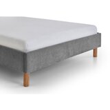 Meise Möbel Siva oblazinjena postelja brez letvenega dna 120x200 cm Joker – | Shoptok.si