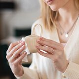 BabyOno Silikonska kutijica za dudu, bež | shoptok.hr