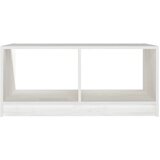  Stolić za kavu bijeli 75 x 50 x 33,5 cm od masivne borovine | shoptok.hr