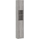 Kopalniška omarica siva sonoma 32x25,5x190 cm konstruiran les, (20673339) | Shoptok.si