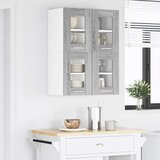 Viseći ormarić s pohranom 2 pcs Siva Sonoma 60 x 31 x 40 cm | shoptok.hr