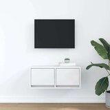 vidaXL TV omarica bela 60x31x25,5 cm inženirski les | Shoptok.si