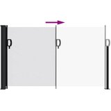  Uvlačiva bočna tenda 120 x 600 cm bijela | shoptok.hr
