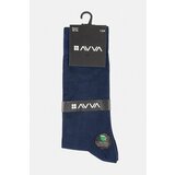 Avva Men's Navy Blue Plain Bamboo Sock Socks cene