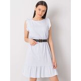 Italy Moda Dress-DHJ-SK-11595-1.19P-Light Blue | Shoptok.si