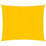 vidaXL Senčno jadro 160 g/m² rumeno 2,5x2,5 m HDPE Cene
