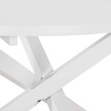 vidaXL blagovaonski stol bijeli 120 x 75 cm mdf | shoptok.hr